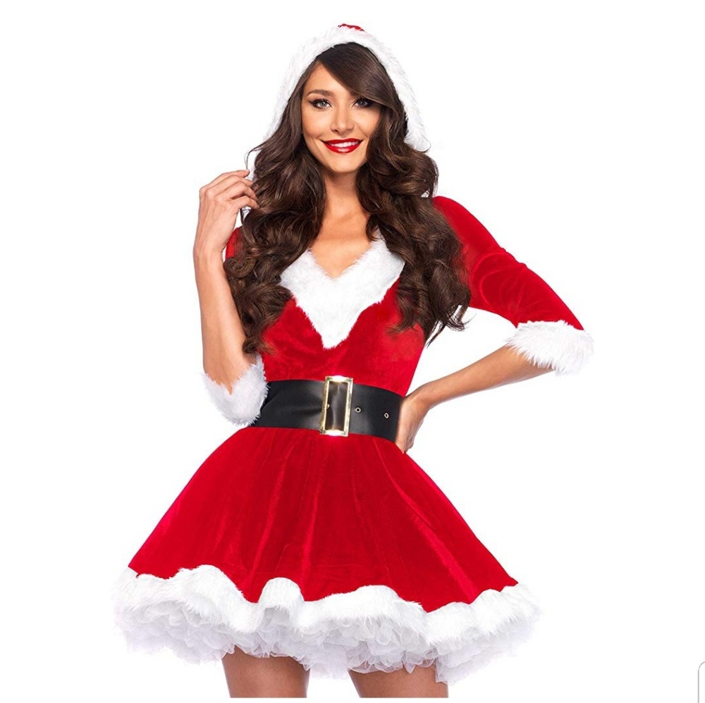 SOLD MISS/MRS SANTA CLAUS COSTUME